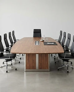 Boat Shape Conference Table BS 96