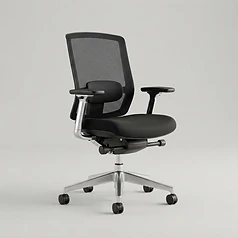 Fulkrum Synchro-Tilt Chair P067 (Low Back, 4-way Adjustable Arms)