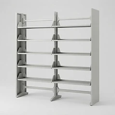 Single Faced Library Book Stack
