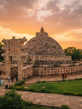 Sanchi — The Great Stupa & ancient Buddhist art