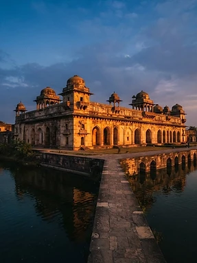 Mandu — Jahaz Mahal & Rani Roopmati Pavilion