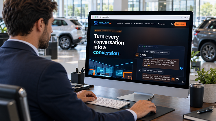 Engaged AI automotive agents