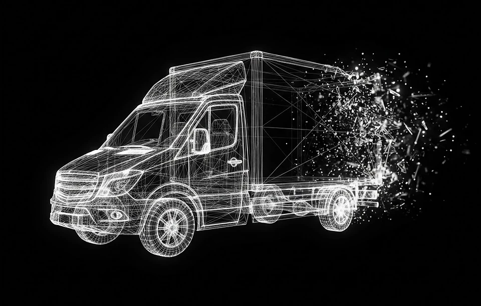 Frota Magela Express em movimento