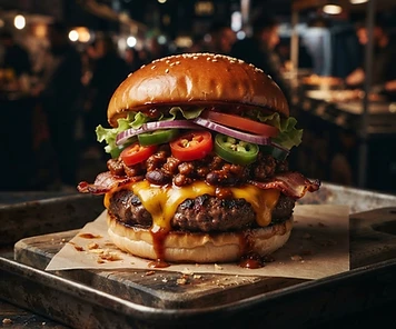 Chili Jalapeño Burger