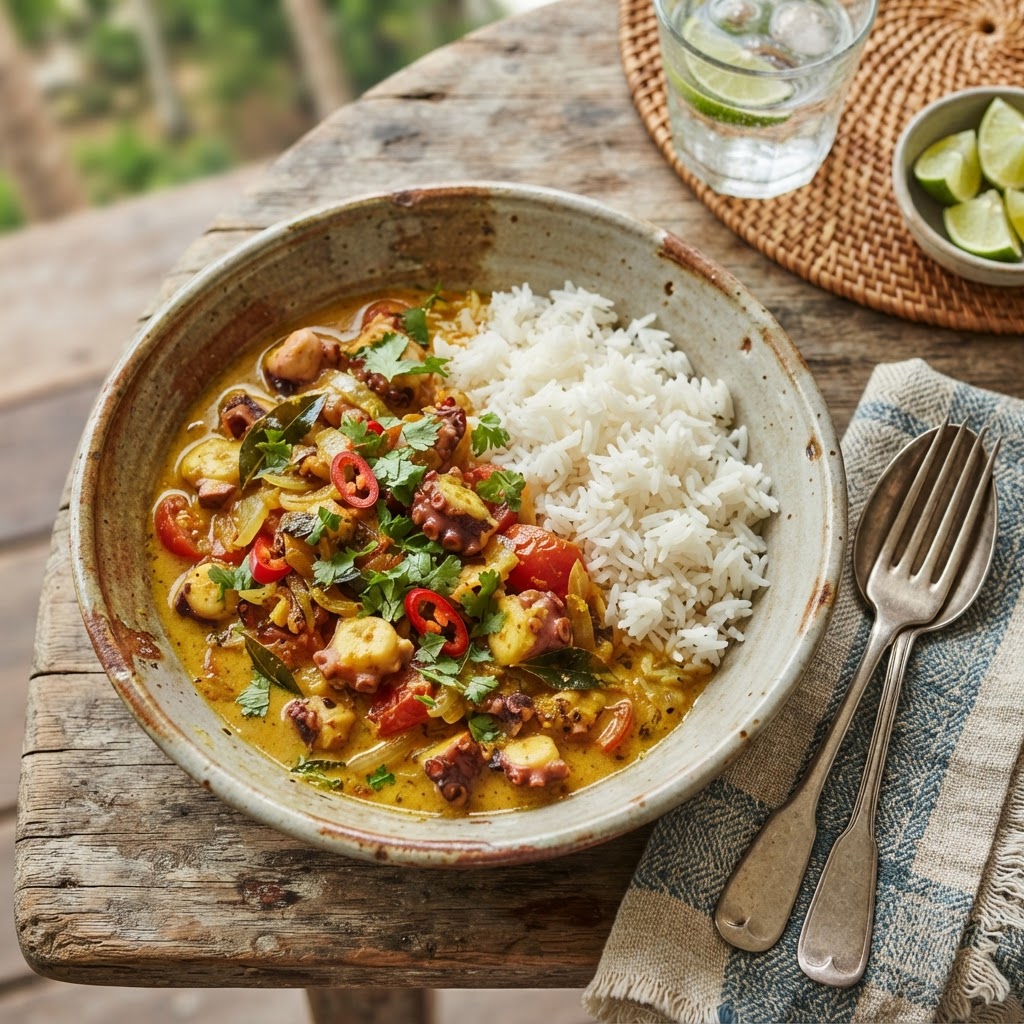 Octopus Curry