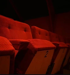 Cinema seats at Buncrana Cinema