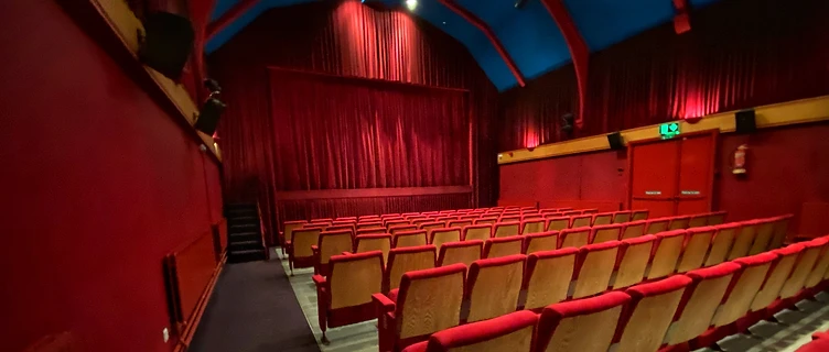 Inside Buncrana Cinema auditorium