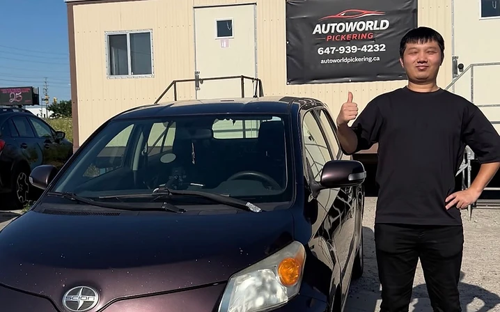 Customer with new Scion