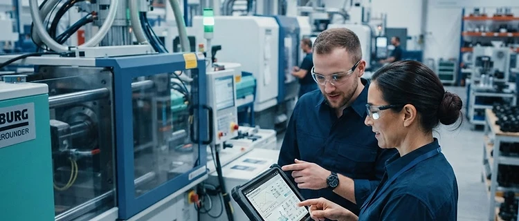 Global manufacturing facility with distributed tooling