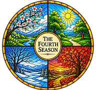 Stained-glass emblem of The Fourth Season