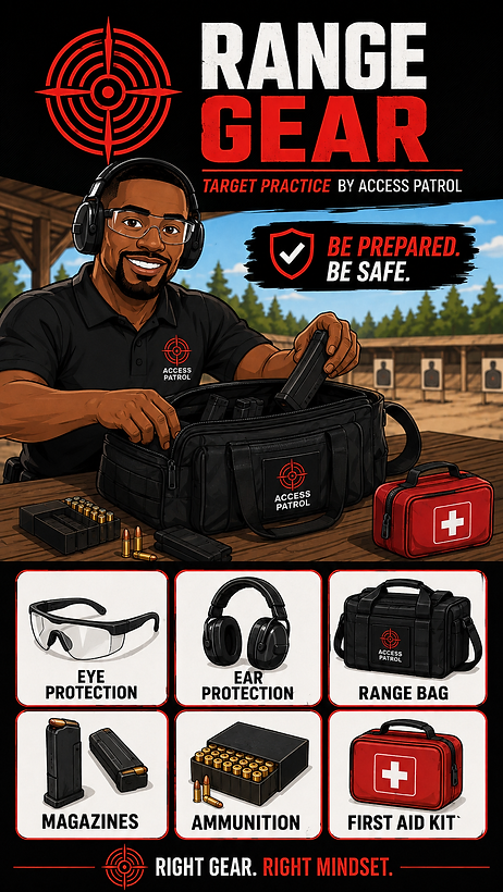 Range gear checklist
