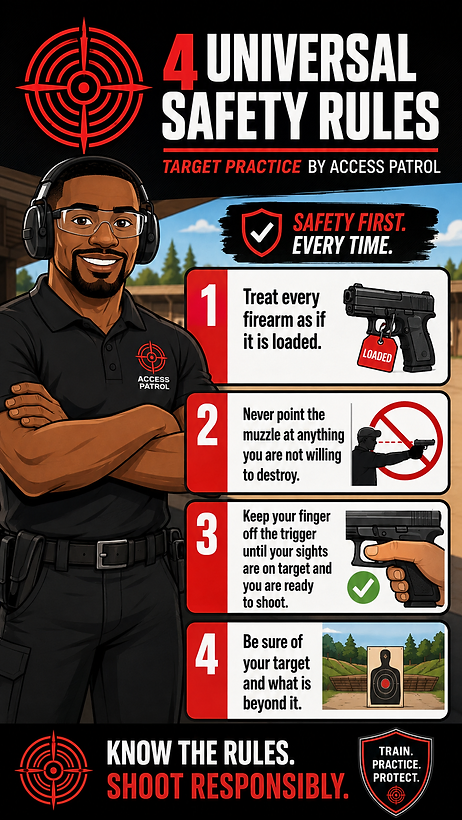 The four universal safety rules
