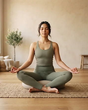 Sukhasana — Tall Seated Centering