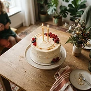 Torta de aniversário de Sanne