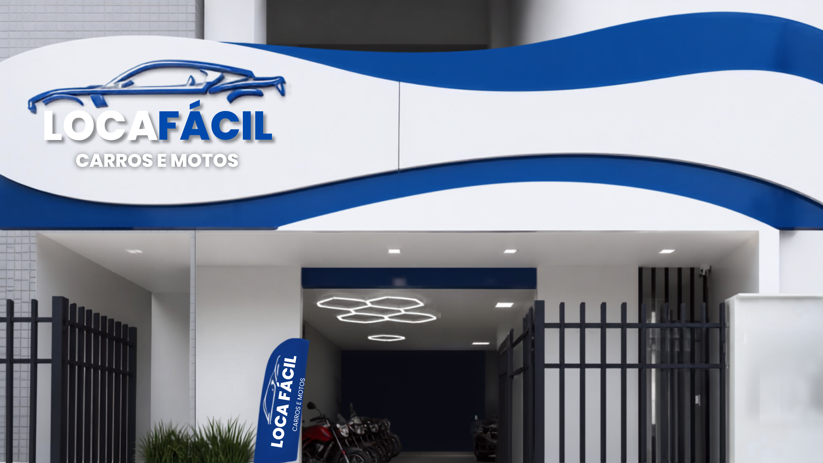 Fachada da Locafácil Carros e Motos em Aracaju