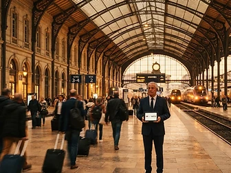 Transfert gare Bordeaux Saint-Jean : chauffeur privé & VTC