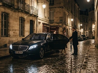Chauffeur privé de nuit à Bordeaux : VTC pour dîners, soirées et événements