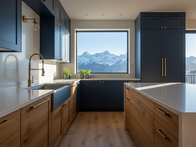 The result of a Clean pass — a pristine short-term rental ready for guests
