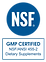 NSF GMP Certified (NSF/ANSI 455-2) — Grade A