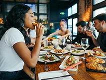 Illustrative restaurants photography