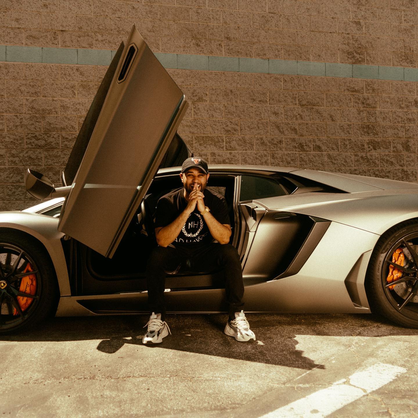 Attorney Dimitri Hurt with Lamborghini