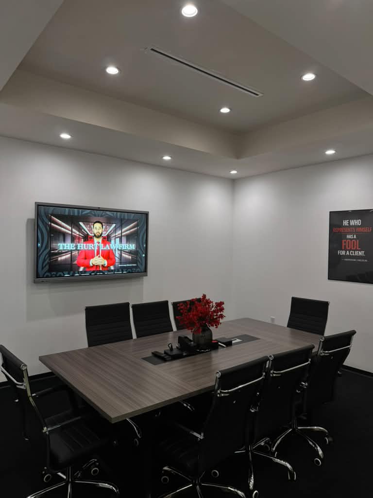 The Hurt Law Firm conference room