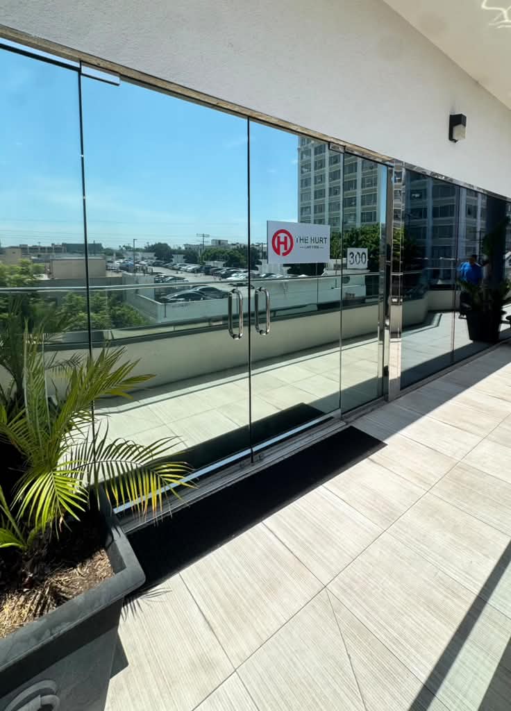 The Hurt Law Firm office entrance