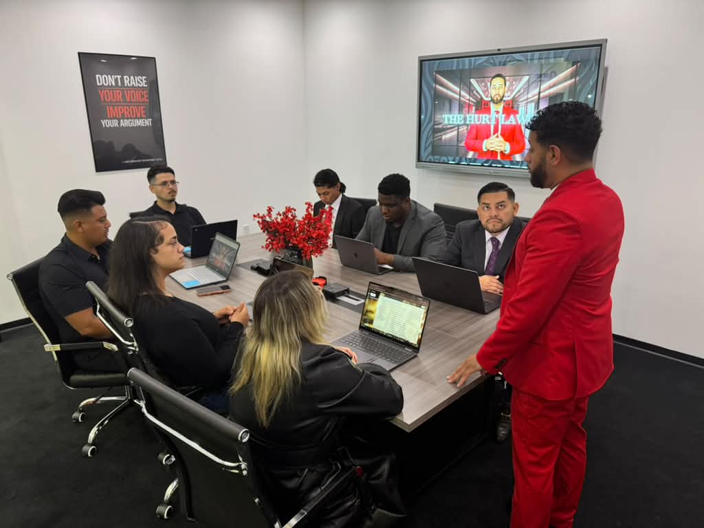 The Hurt Law Firm team at work in Los Angeles, photo 3