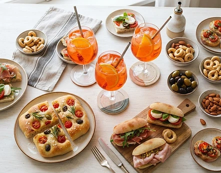 Tavola di aperitivo
