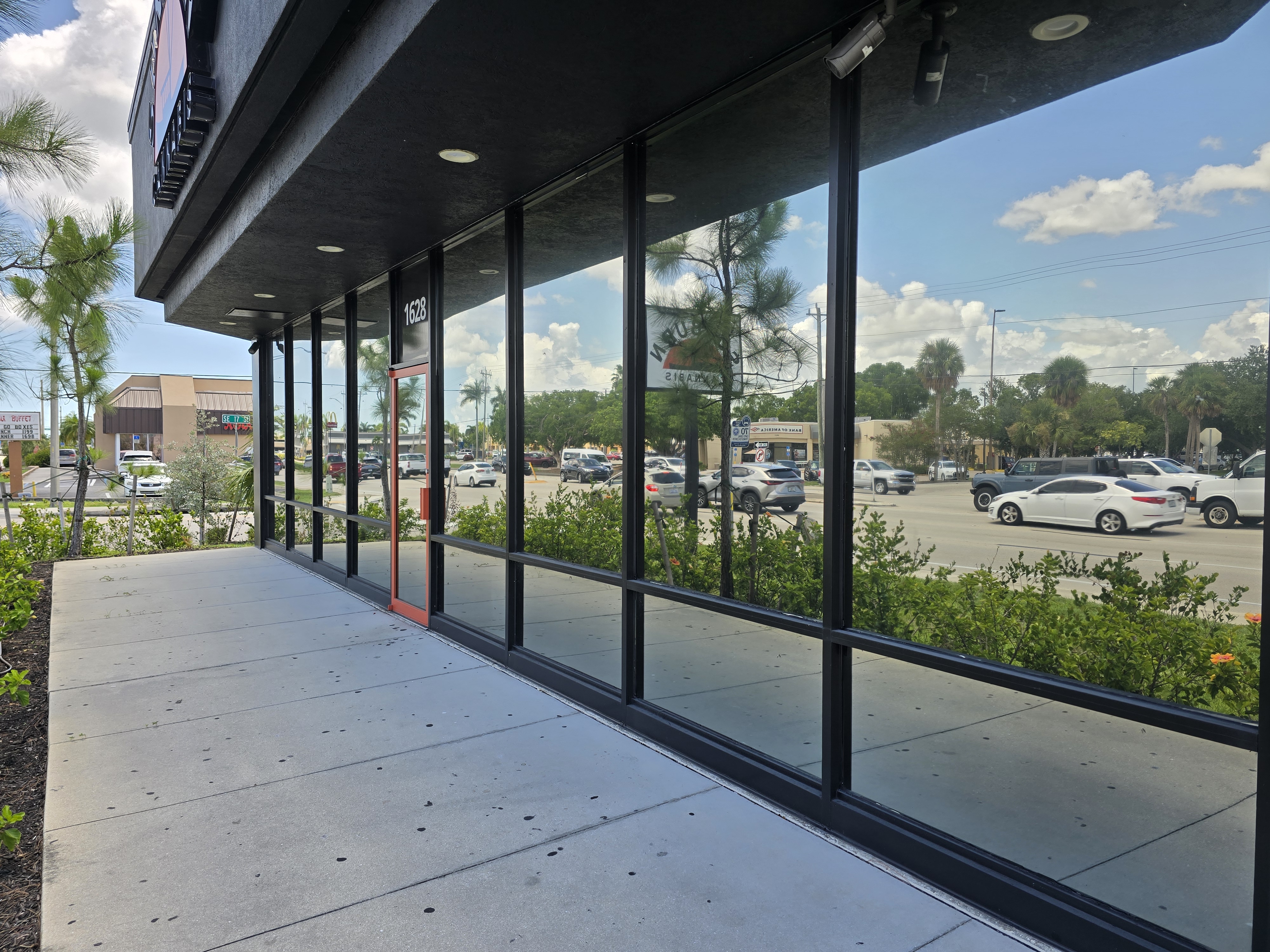Commercial window tinting installation in Southwest Florida