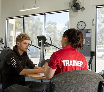 Separately paid personal training consultation at Totally Pumped