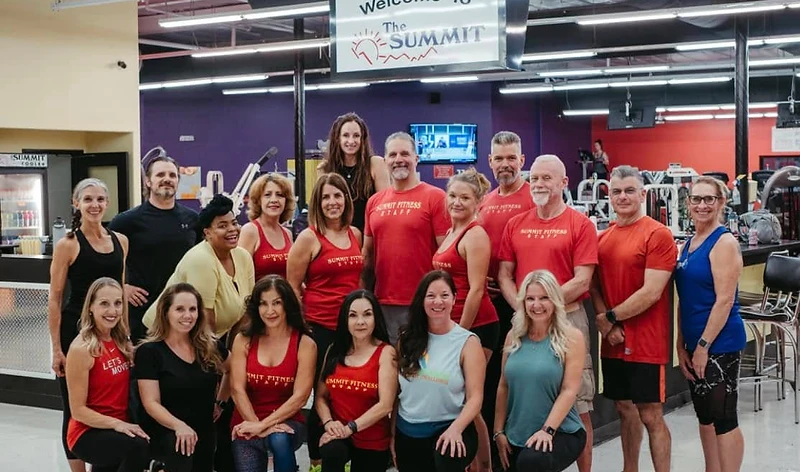 The Summit Fitness staff and team