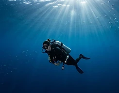 Scuba / free-diving over 40m