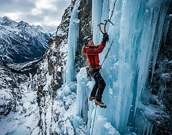 Ice climbing