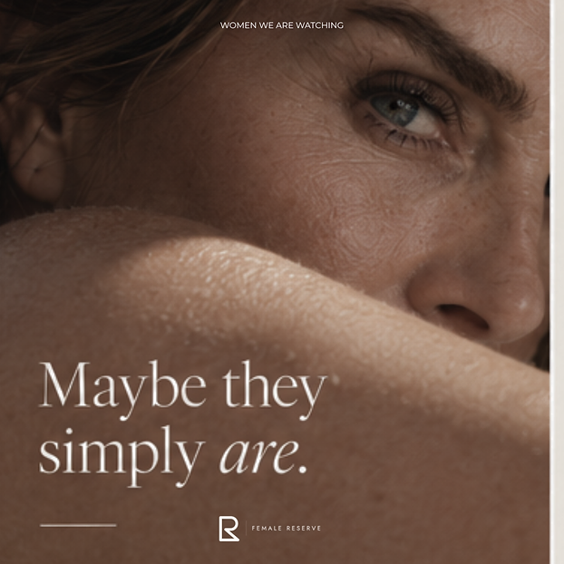 Brooke Shields quote card — maybe they simply are
