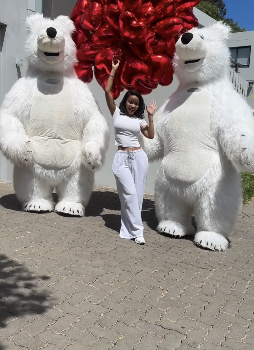 Dancing Mascots SA celebration