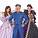 Cast of the Esher Theatre pantomime