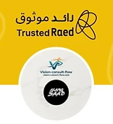 شارة توثيق رائد موثوق من منصة رائد
