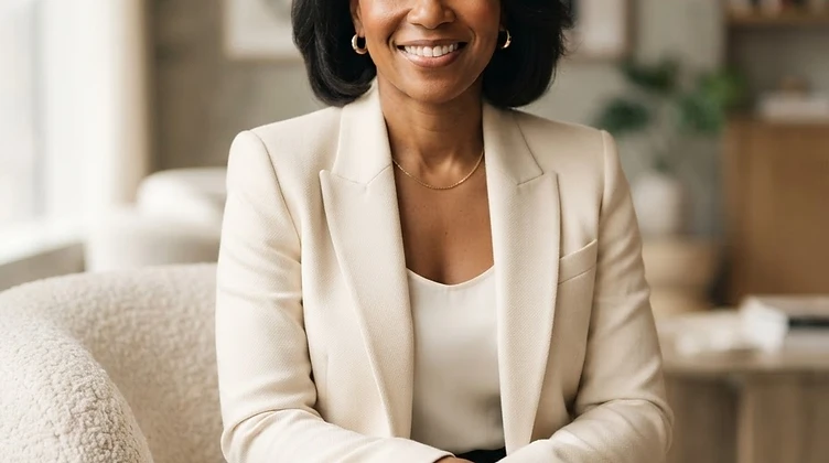 Portrait of Dr. Maricia Sherman, founder of HerGroove Wellness