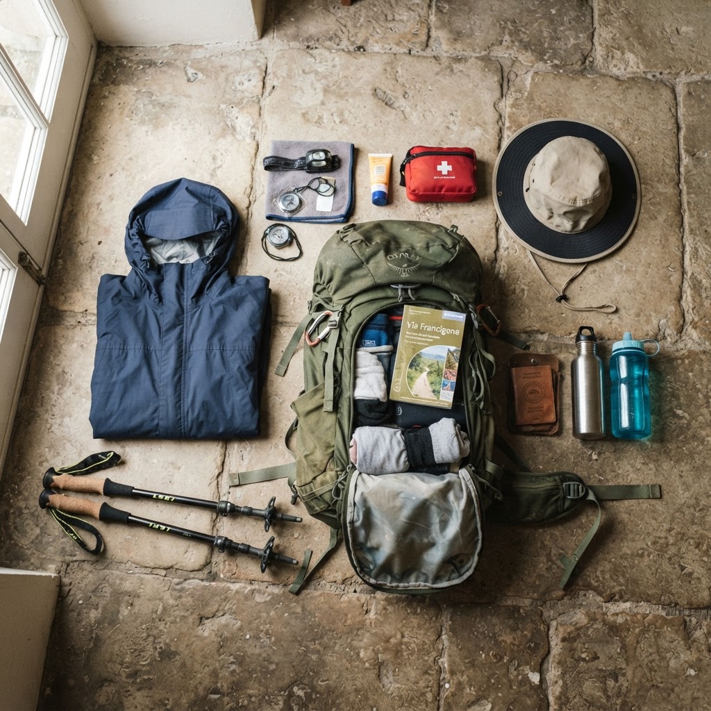 Via Francigena Packing List — What to Carry