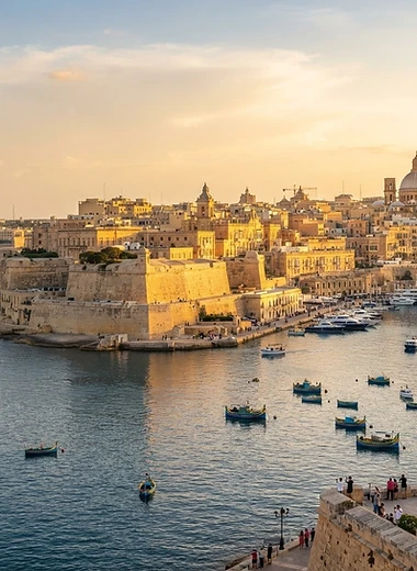 Architectural landmark representing study in Malta