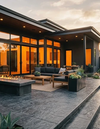 Decorative Stamped Patio