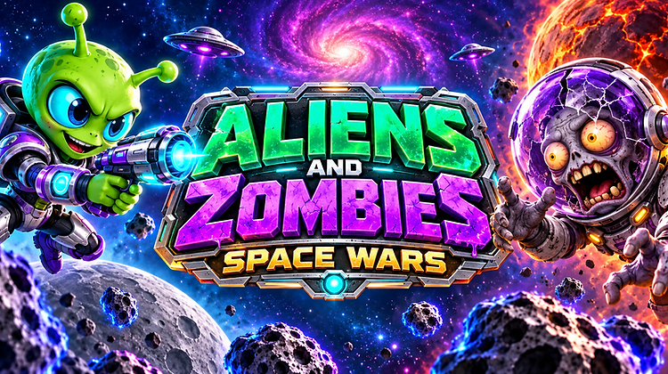 Aliens & Zombies Space Wars
