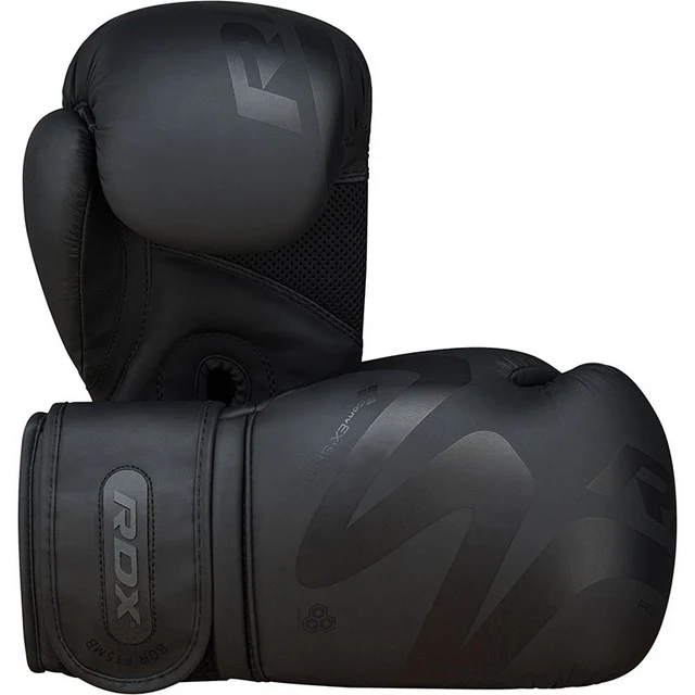 Luvas de Boxe RDX Noir Preto Mate