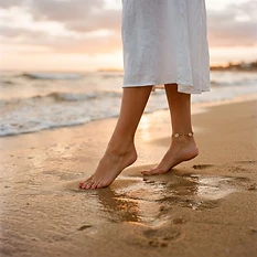 Pieds nus — photo de pieds par une créatrice Pieds d'Or