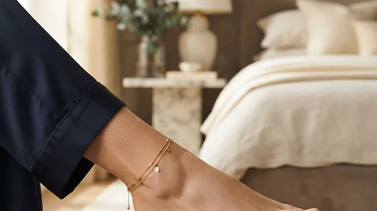 Bijoux de cheville : l'élégance ultime pour sublimer vos pieds