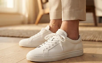 Article photos pieds chaussures et talons : L'esthétique des pieds en baskets : le nouveau chic urbain | Pieds d'Or