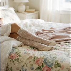 Nylon — photo de pieds par une créatrice Pieds d'Or