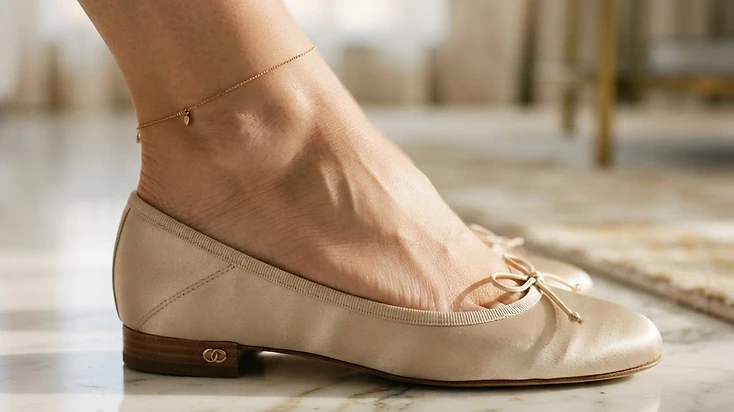 Article photos pieds chaussures et talons : L'élégance des ballerines : l'art du confort silencieux | Pieds d'Or