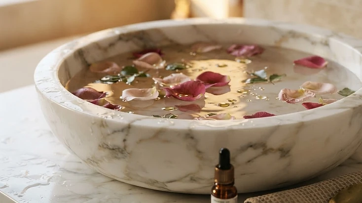 L'art du bain de pieds parfumé : un rituel de douceur absolue